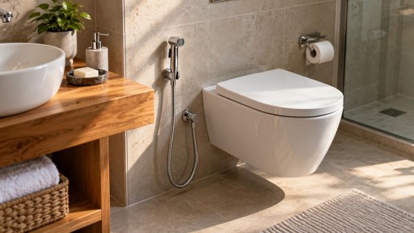 5 raisons d'installer une douchette sur wc suspendu pour le confort