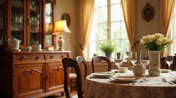 Choisir un vaisselier adapté pour votre salle à manger