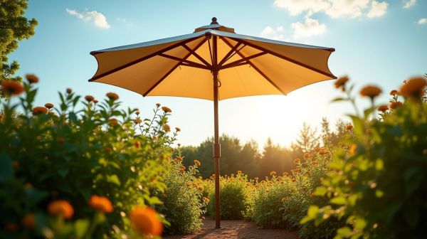 Équiper son jardin avec un parasol Hespéride de qualité