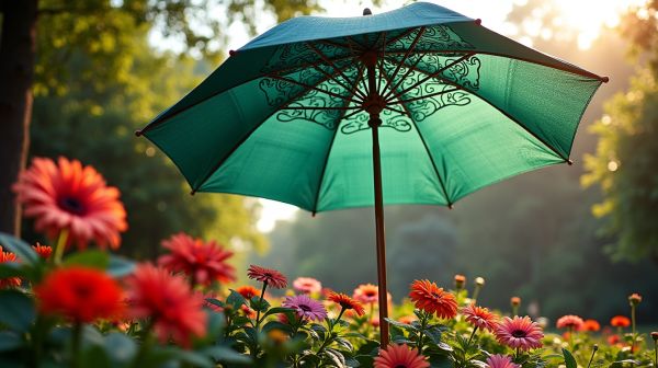 Équiper son jardin avec un parasol Hespéride de qualité