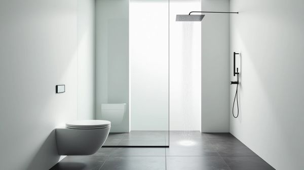 Optez pour une douchette sur wc suspendu pour allier confort et style