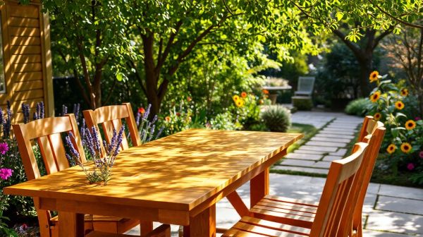 Top 5 tables de jardin pour sublimer votre extérieur