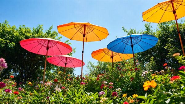 Top parasols Hespéride pour sublimer votre jardin