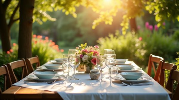 Trouver la table de jardin idéale pour votre espace extérieur