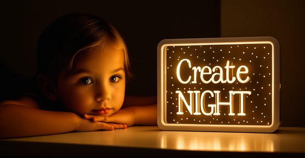 Veilleuse personnalisée : créez la pièce unique idéale pour votre enfant